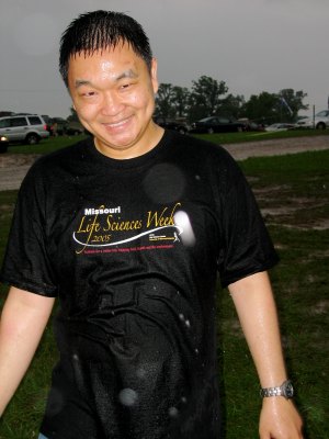 Link to Flickr: Me w/ wet t-shirt.